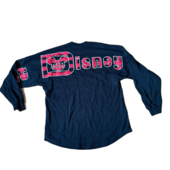 Walt Disney World Spirit Jersey Holiday Black Red Buffalo Plaid Size Small - Picture 3 of 6